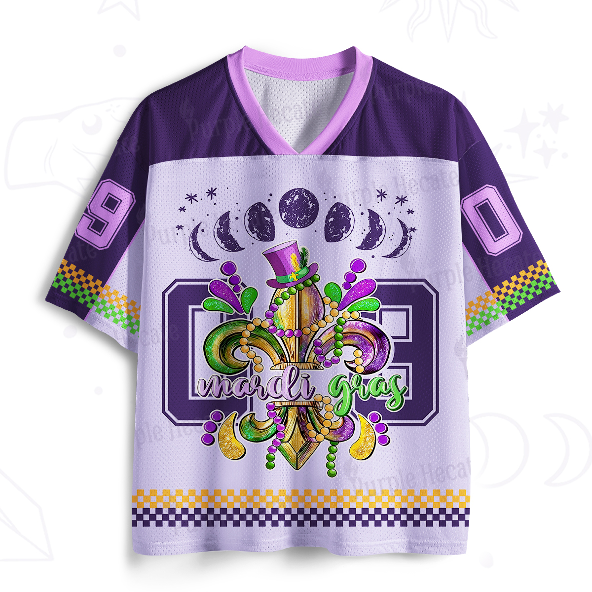 Purplehecate Mardi Gras Mesh Jersey