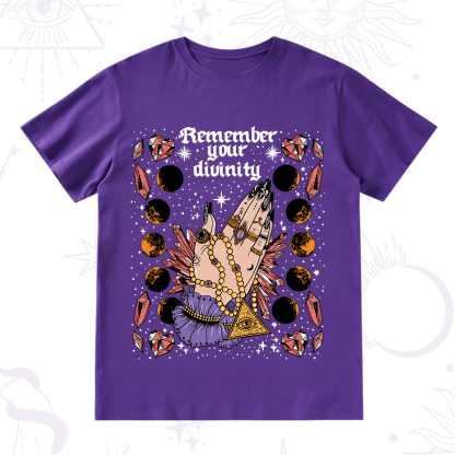 Purplehecate Remember Your Divinity T-Shirt