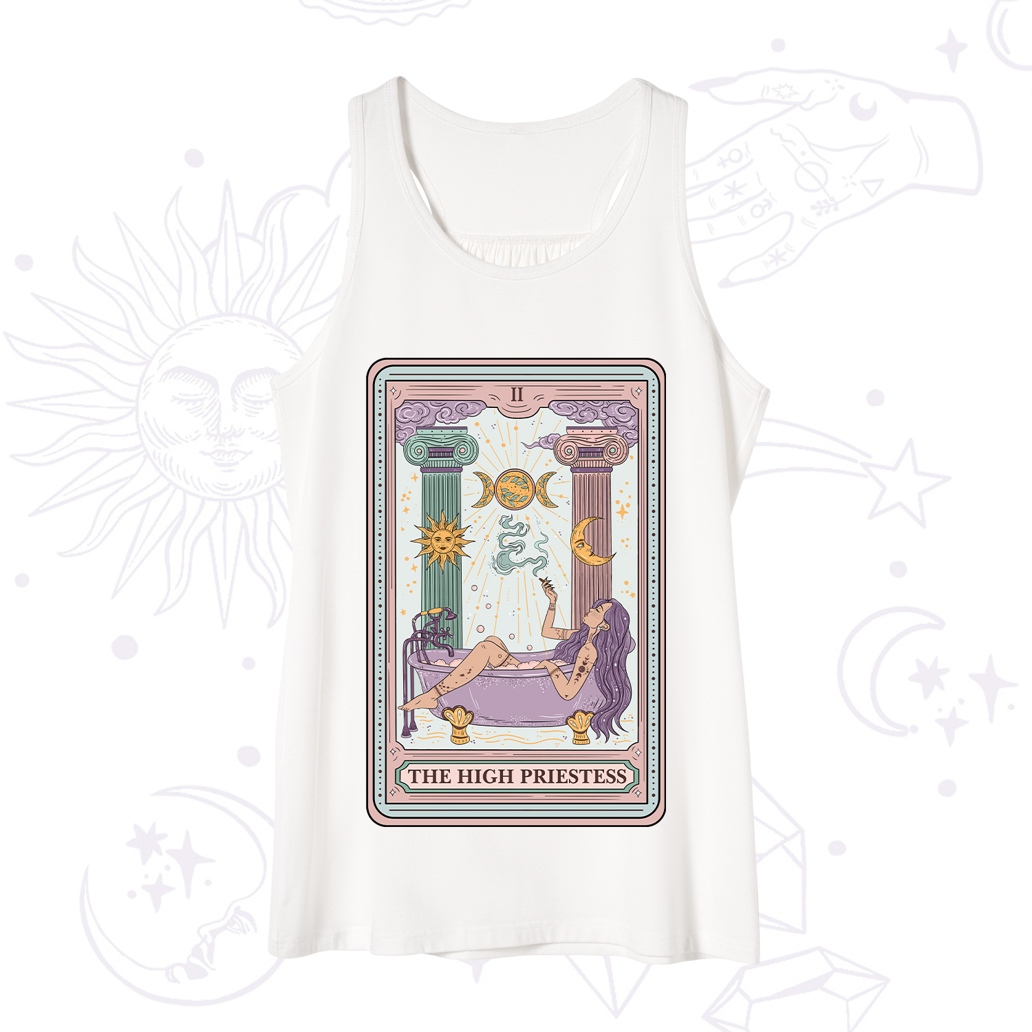 Purplehecate The High Priestess Tarot Tank