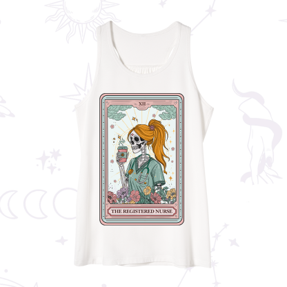 Purplehecate The Registered Nurse Skeleton Tarot Tank
