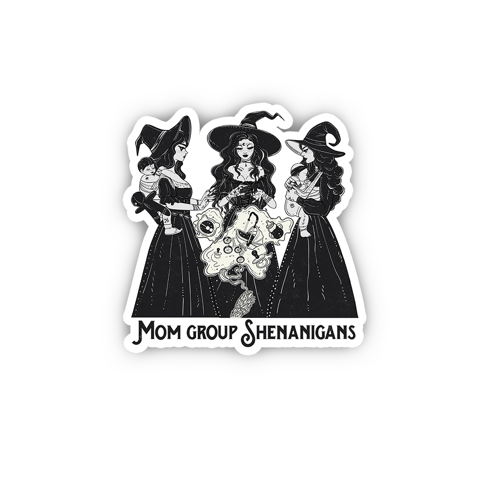 Purplehecate Mom Group Shenanigans Sticker