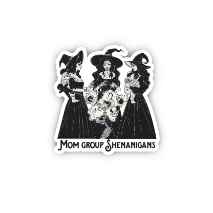 Purplehecate Mom Group Shenanigans Sticker