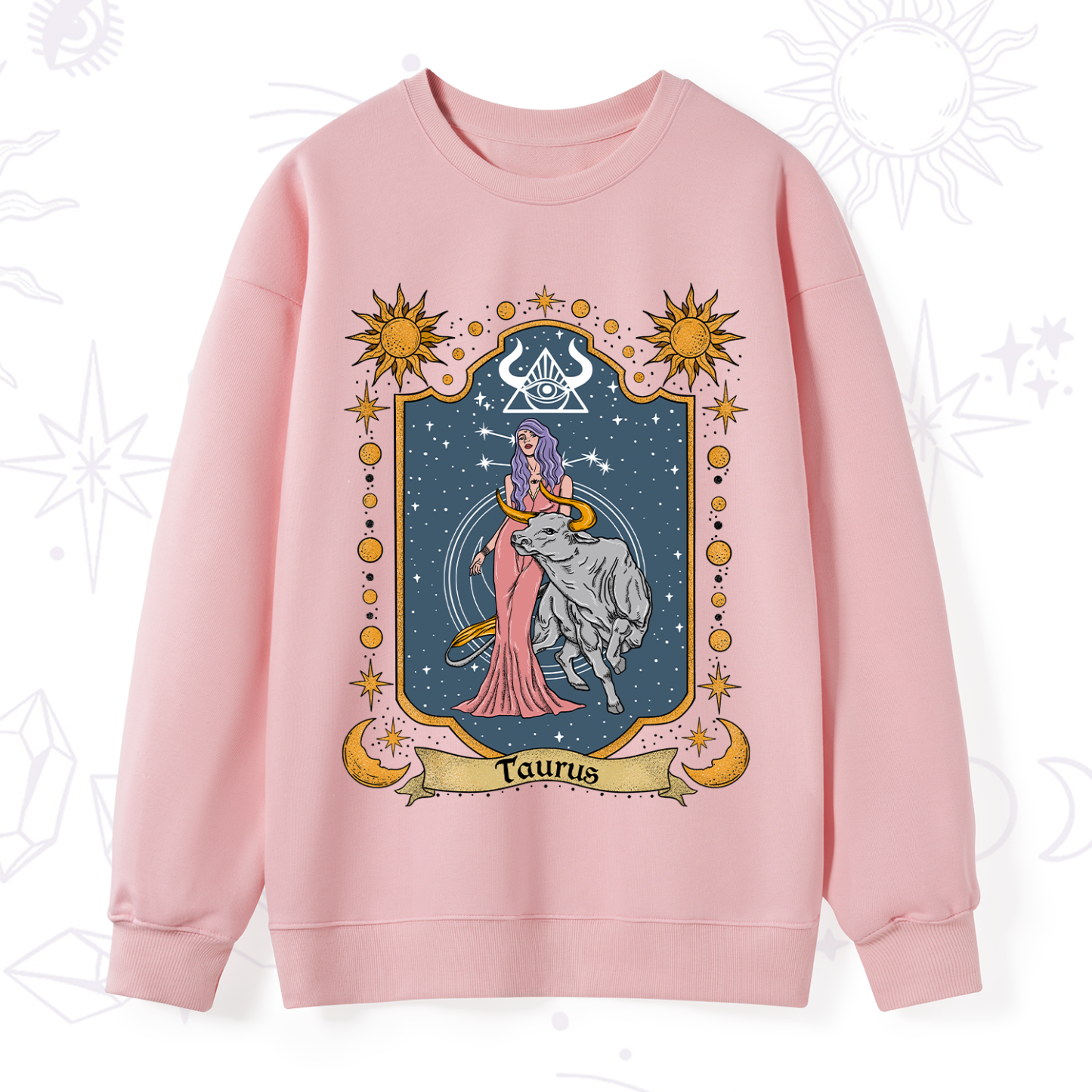 Purplehecate Taurus Zodiac Sweatshirt