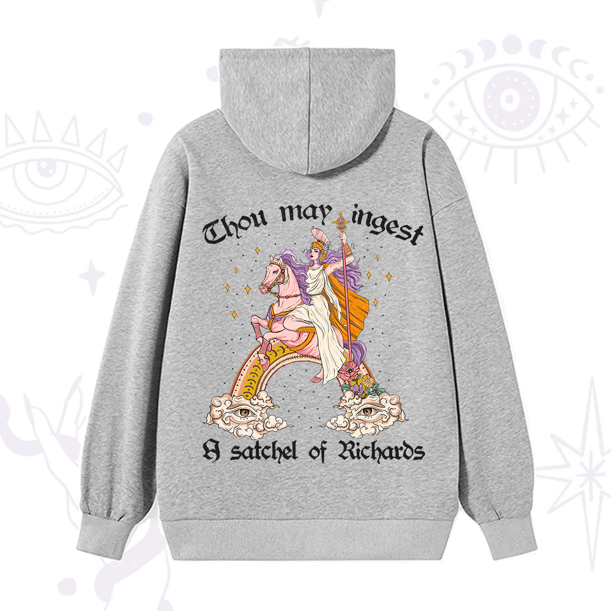 Purplehecate Thou may ingest a satchel of Richards Hoodie
