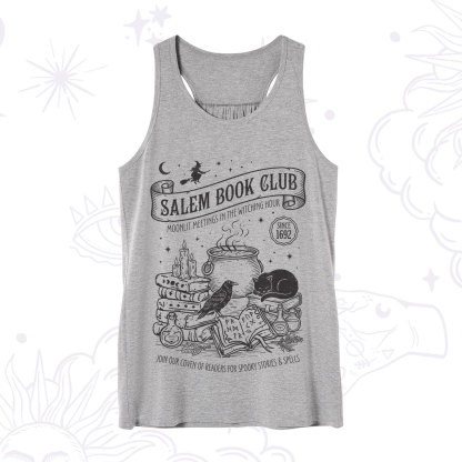 Purplehecate Salem Witch Book Club Tank