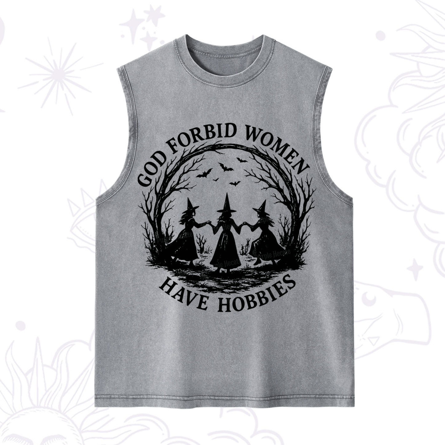 Purplehecate God Forbid Women Have Hobbies Washed Tank