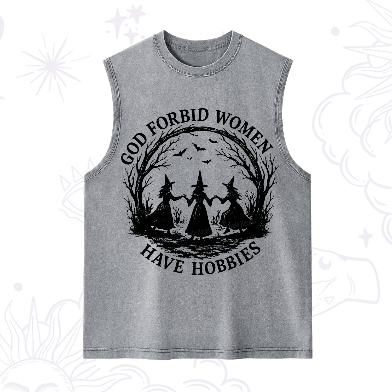 Purplehecate God Forbid Women Have Hobbies Washed Tank