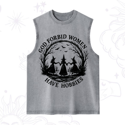 Purplehecate God Forbid Women Have Hobbies Washed Tank
