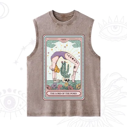 Purplehecate The Lord Of The Poses Tarot Washed Tank
