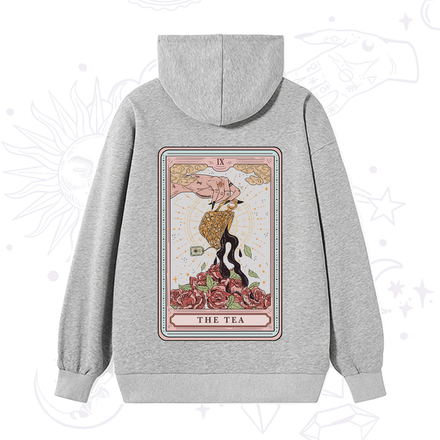 Purplehecate The Tea Tarot Hoodie