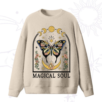 Purplehecate Magical Soul Fuzzy Ugly Sweater