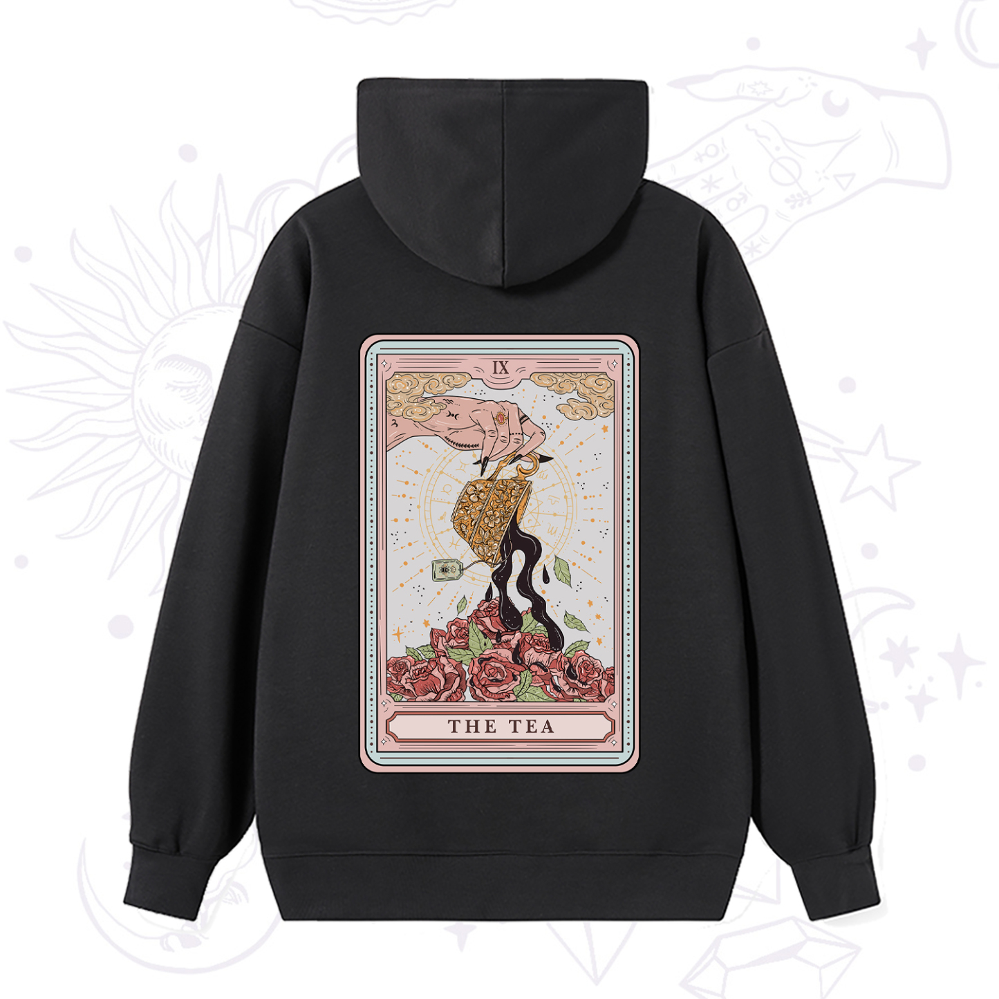 Magic Purplehecate The Tea Tarot Hoodie