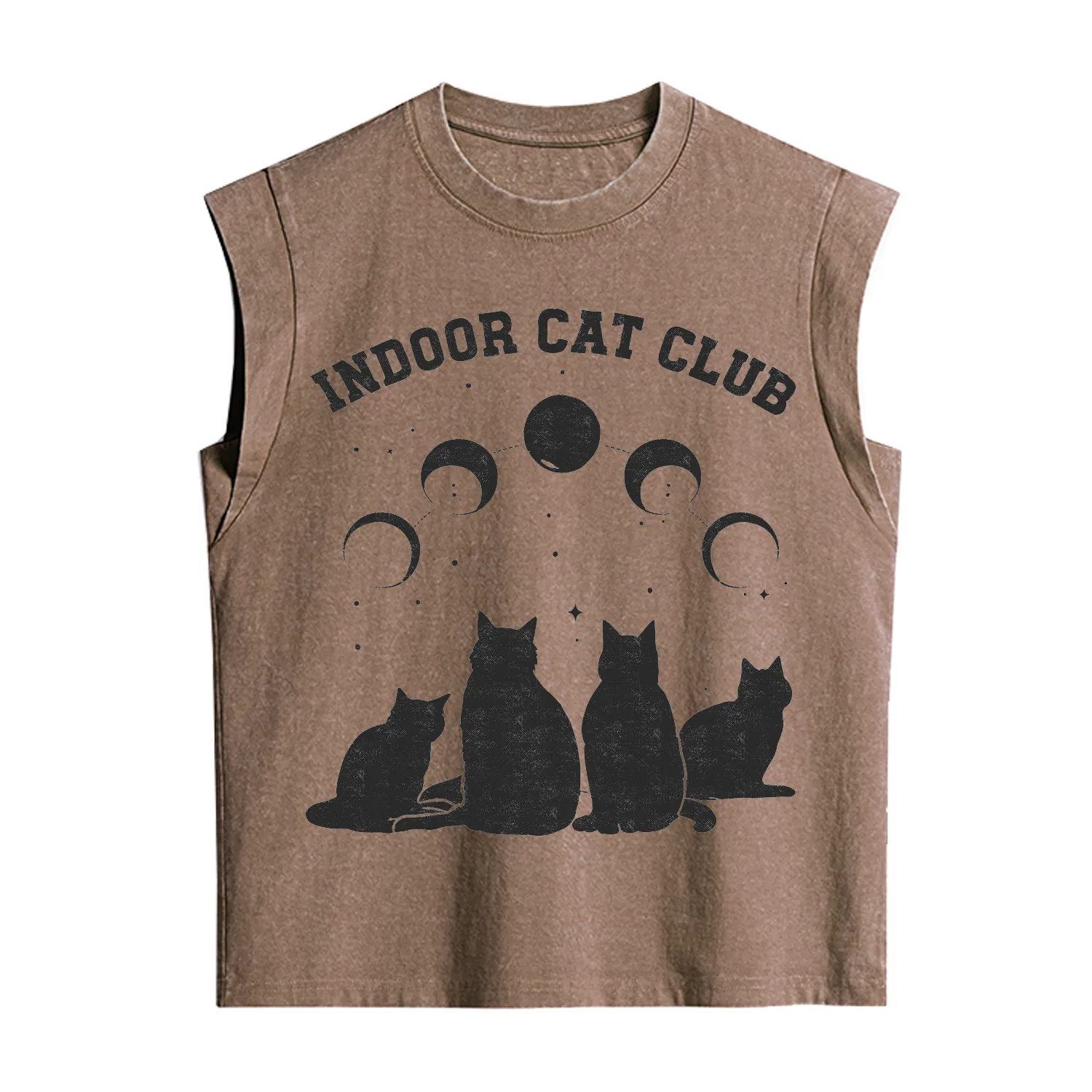 Purplehecate Indoor Cat Club Vintage Washed Tank