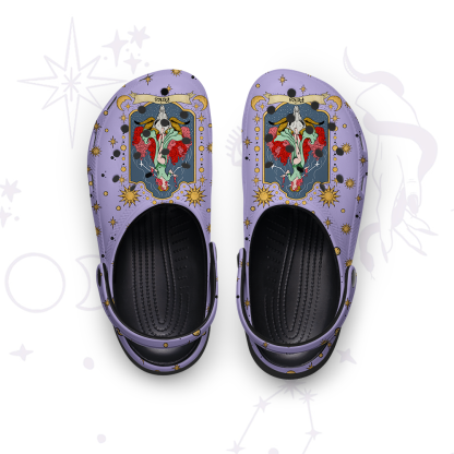 Purplehecate Aries Zodiac Rubber Clogs