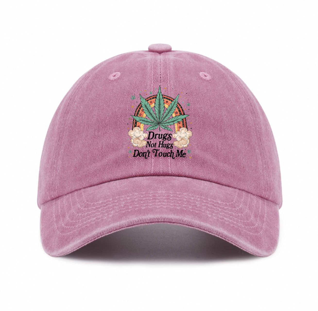 Purplehecate Drugs Not Hugs Baseball Cap