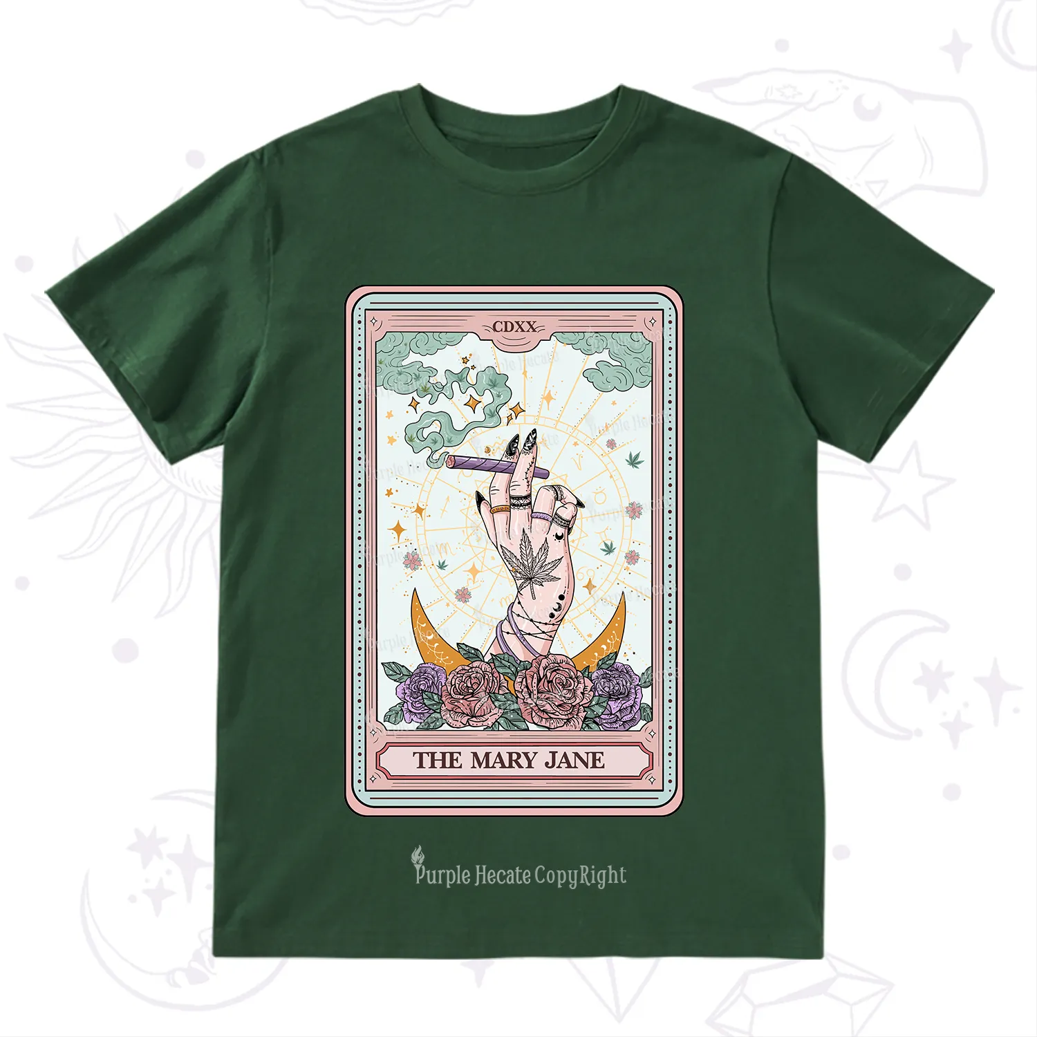 Purplehecate The Mary Jane Tarot T-Shirt
