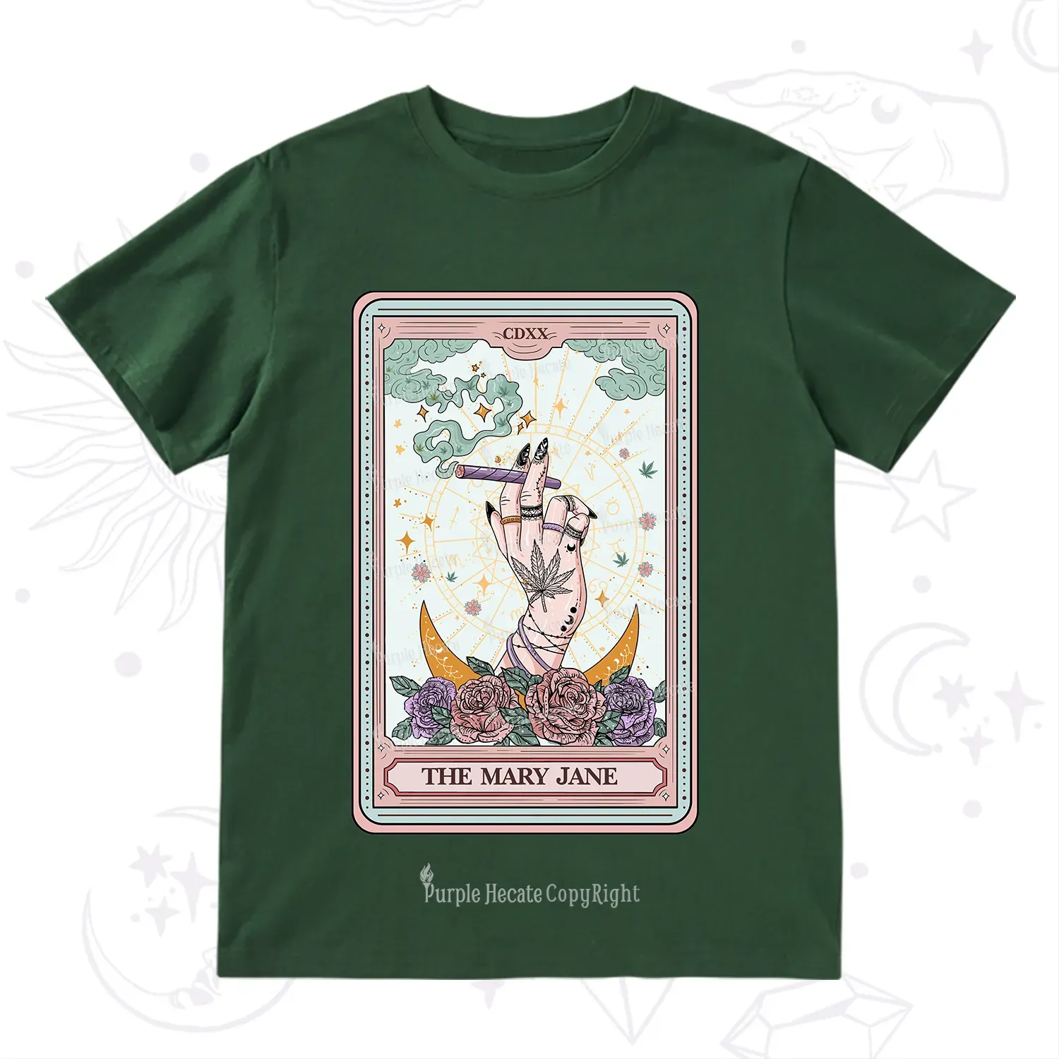 Purplehecate The Mary Jane Tarot T-Shirt