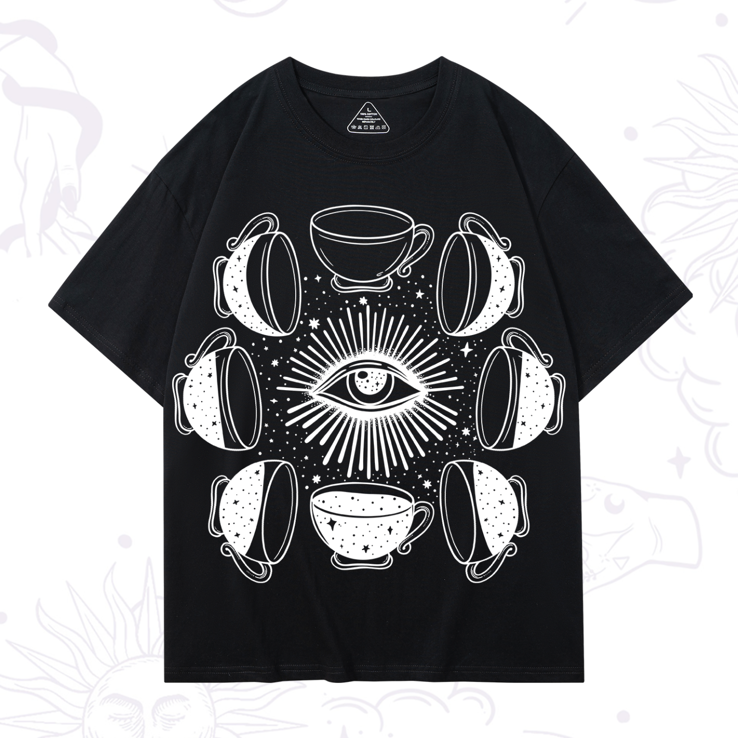 Magic Purplehecate Moon Phase Coffee T-Shirt