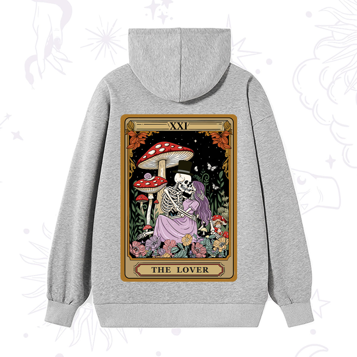Purplehecate The Vintage Lover Tarot Hoodie