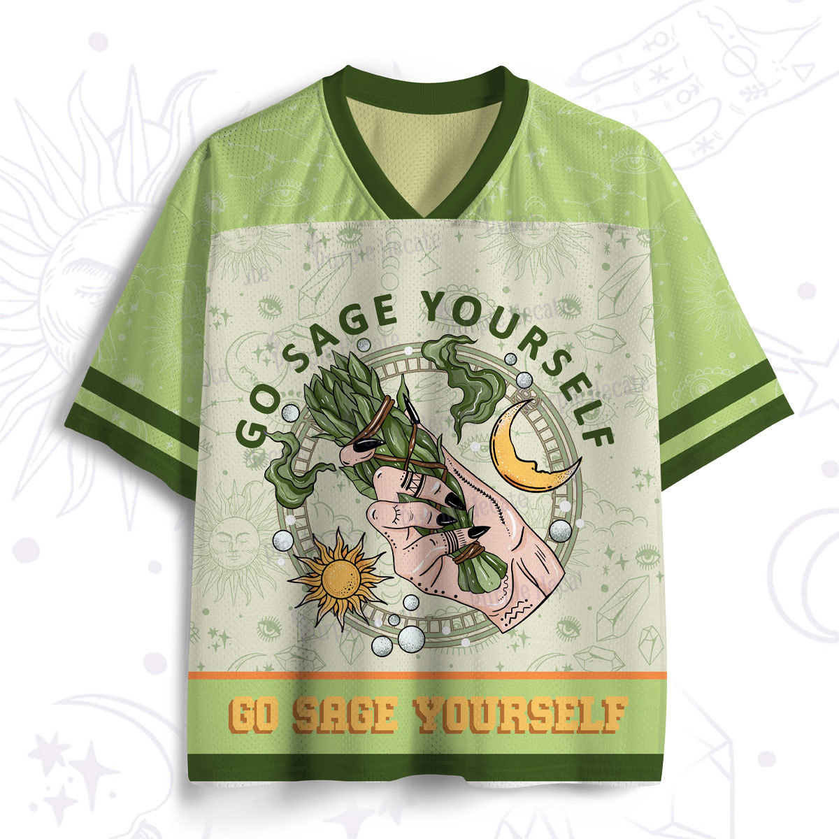 Purplehecate Go Sage Yourself Mesh Jersey
