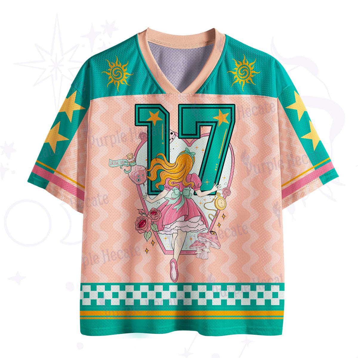 Purplehecate Alice's Secret Garden Mesh Jersey