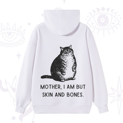 Purplehecate Cat Mother I Am But Skin And Bones Hoodie