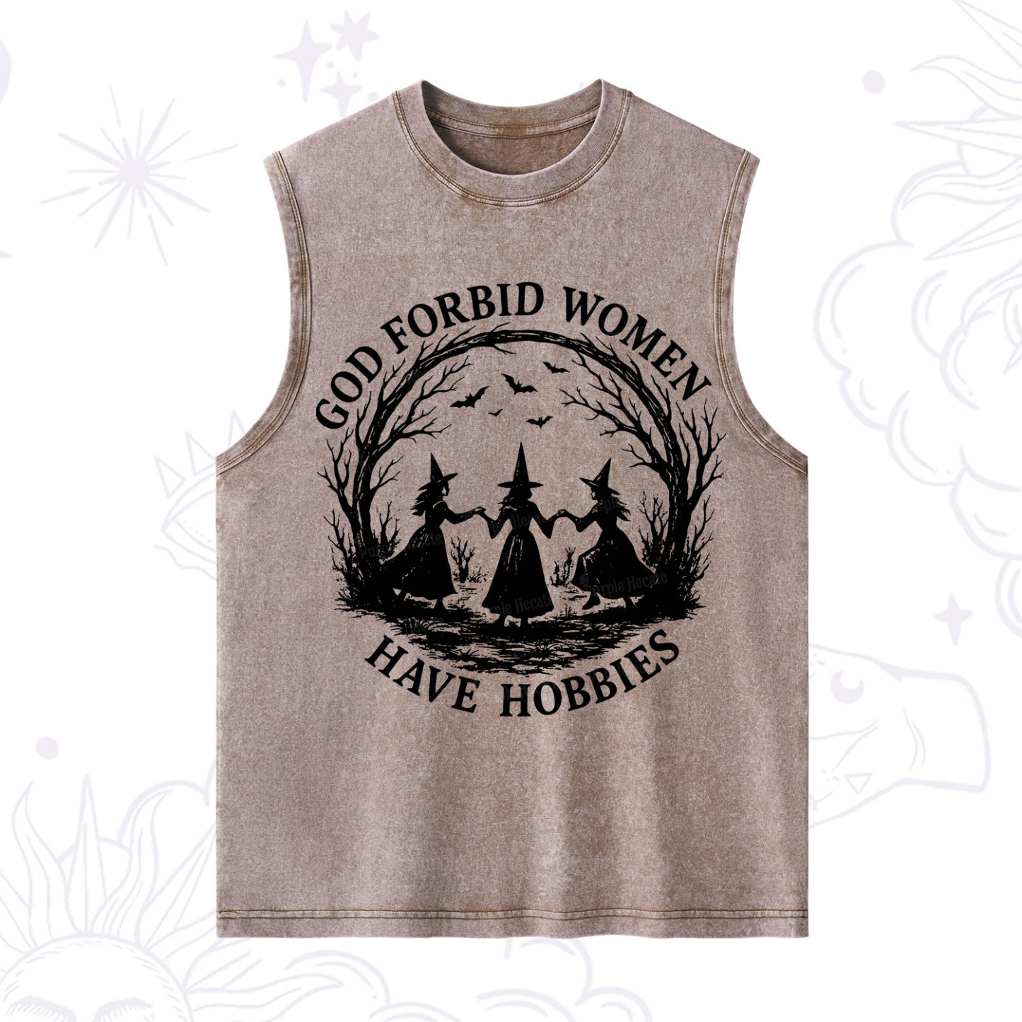 Purplehecate God Forbid Women Have Hobbies Washed Tank