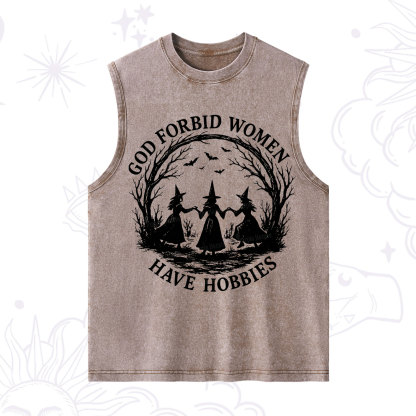 Purplehecate God Forbid Women Have Hobbies Washed Tank