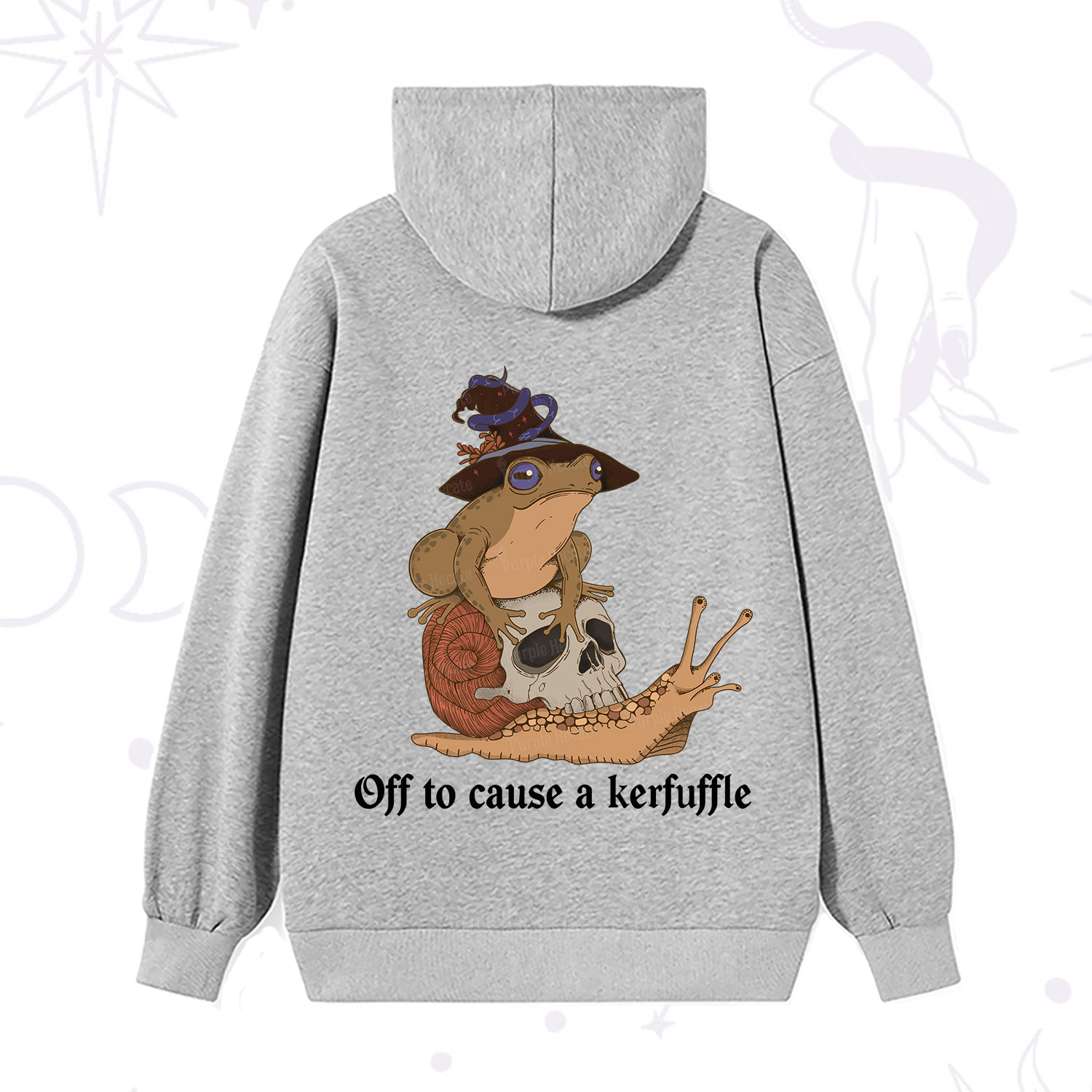 Purplehecate Off To Cause A Kerfuffle Hoodie