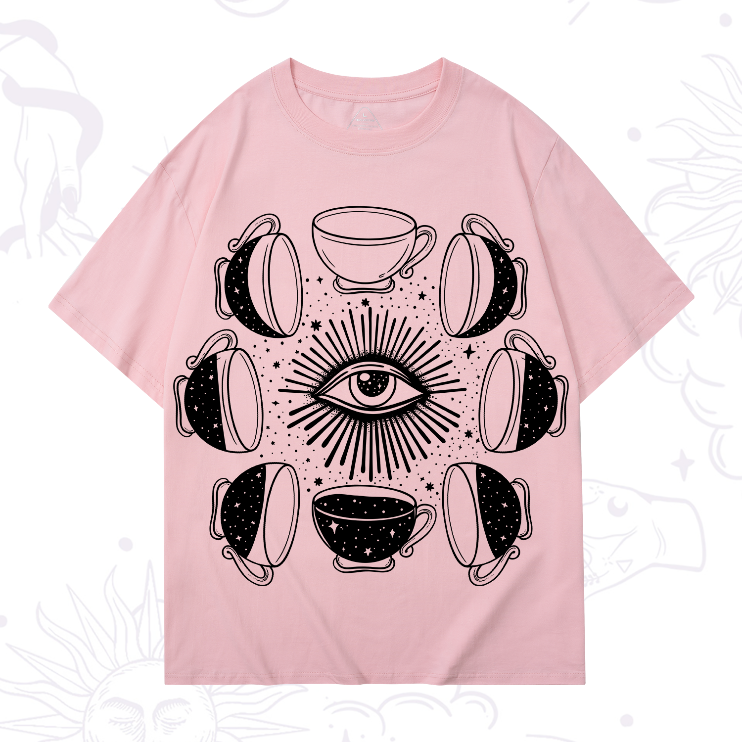 Purplehecate Moon Phase Coffee T-Shirt