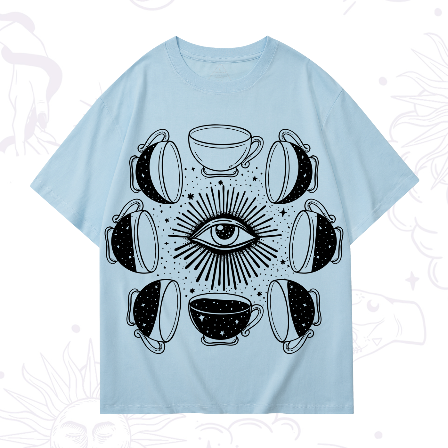 Purplehecate Moon Phase Coffee T-Shirt