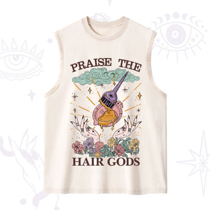 Purplehecate Praise The Hair Gods Washed Tank