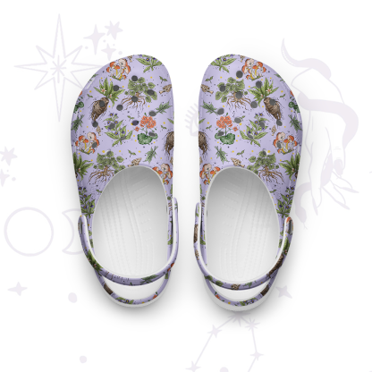 Purplehecate Magical Herbcraft Rubber Clogs