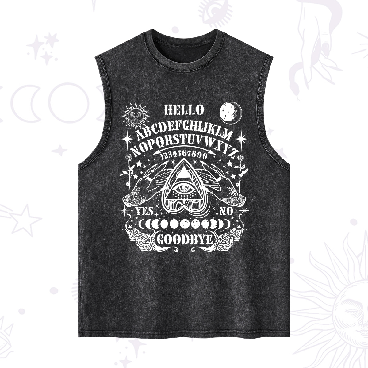 Purplehecate Hello Goodbye Washed Tank