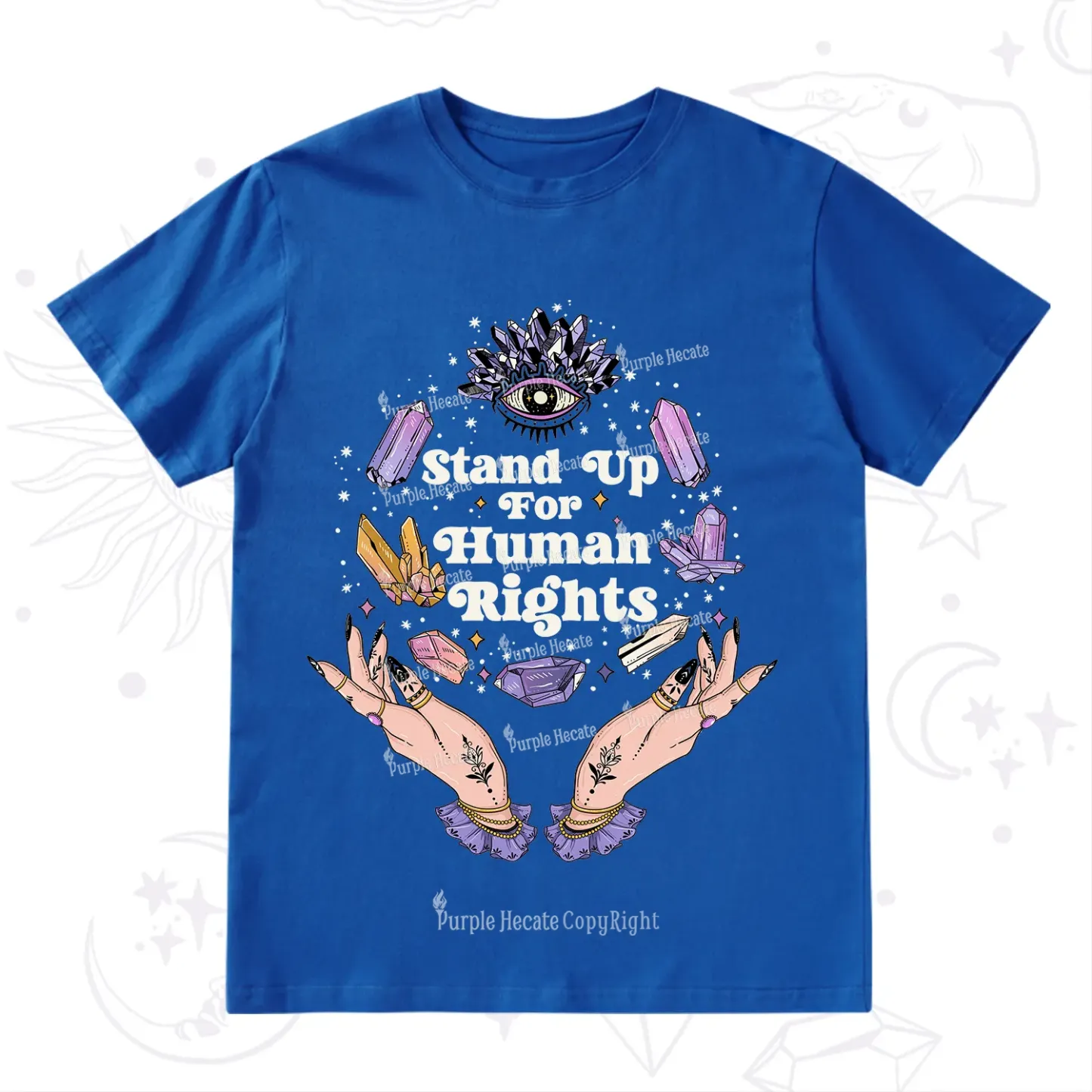 Purplehecate Stand Up For Human Rights T-Shirt