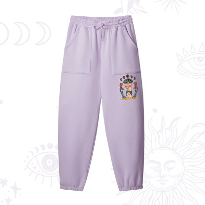 Purplehecate Stay Weird Fleece Sweatpants