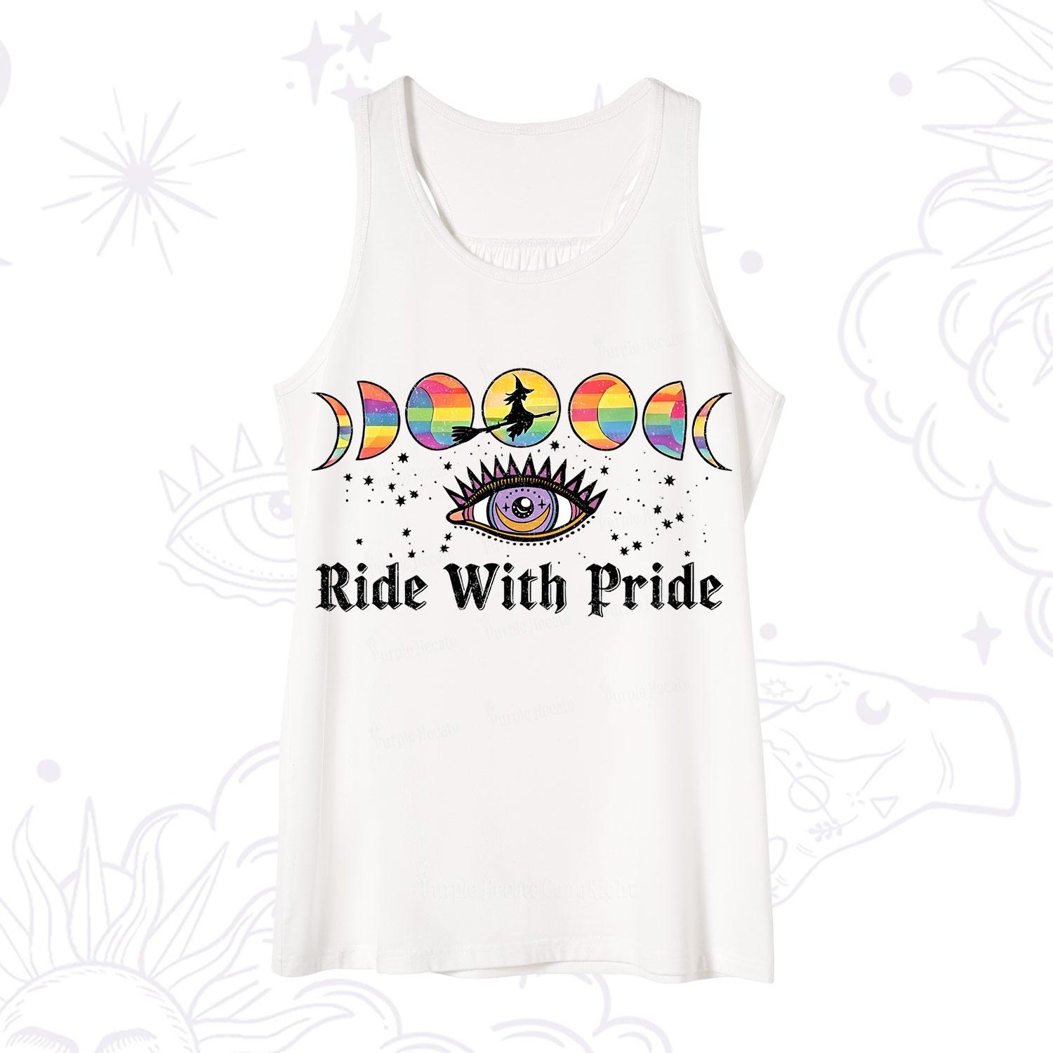 Purplehecate Ride With Rride Tank