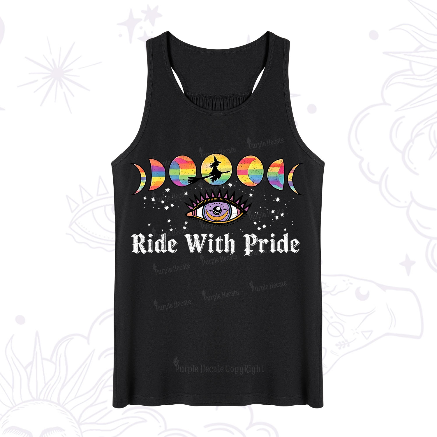 Purplehecate Ride With Rride Tank