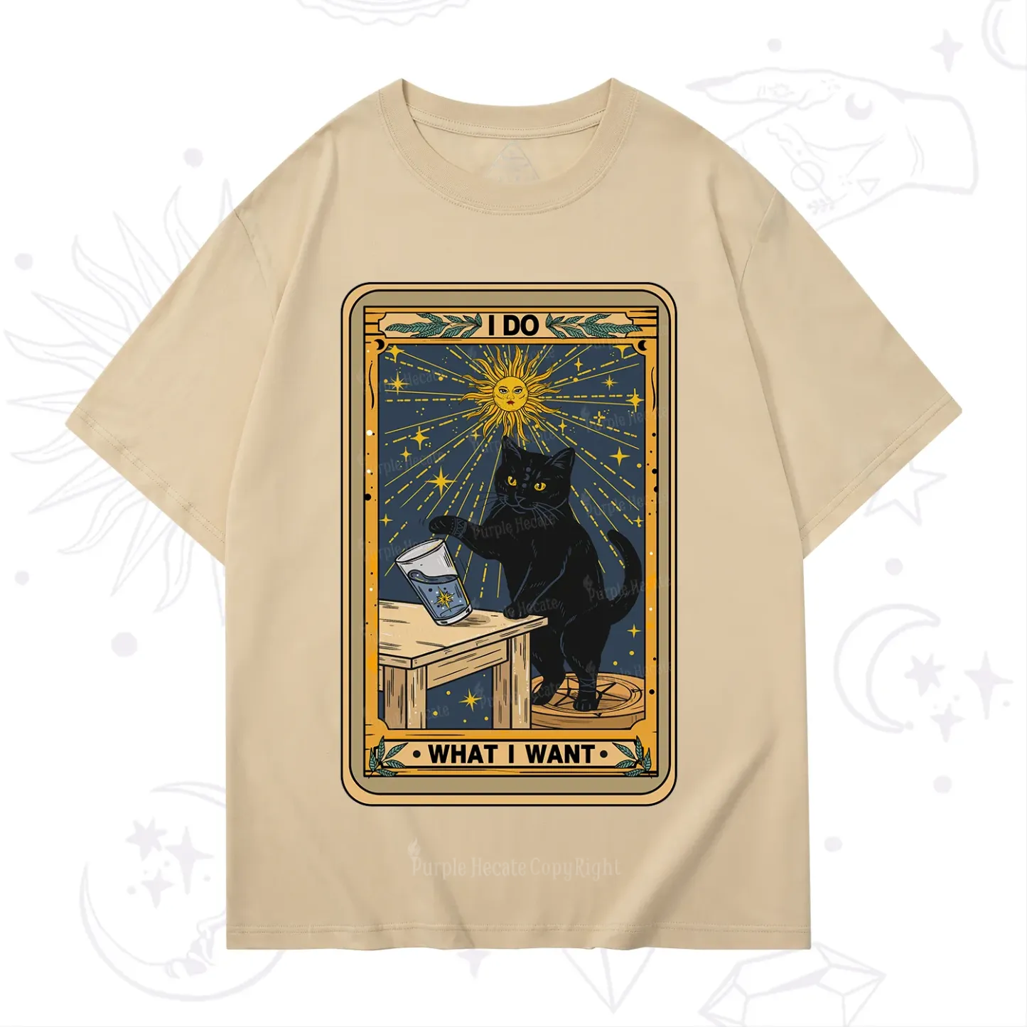 Purplehecate I Do What I Want Cats T-Shirt