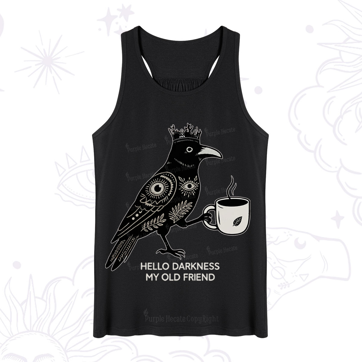 Purplehecate Hello Darkness My Old Friend Tank