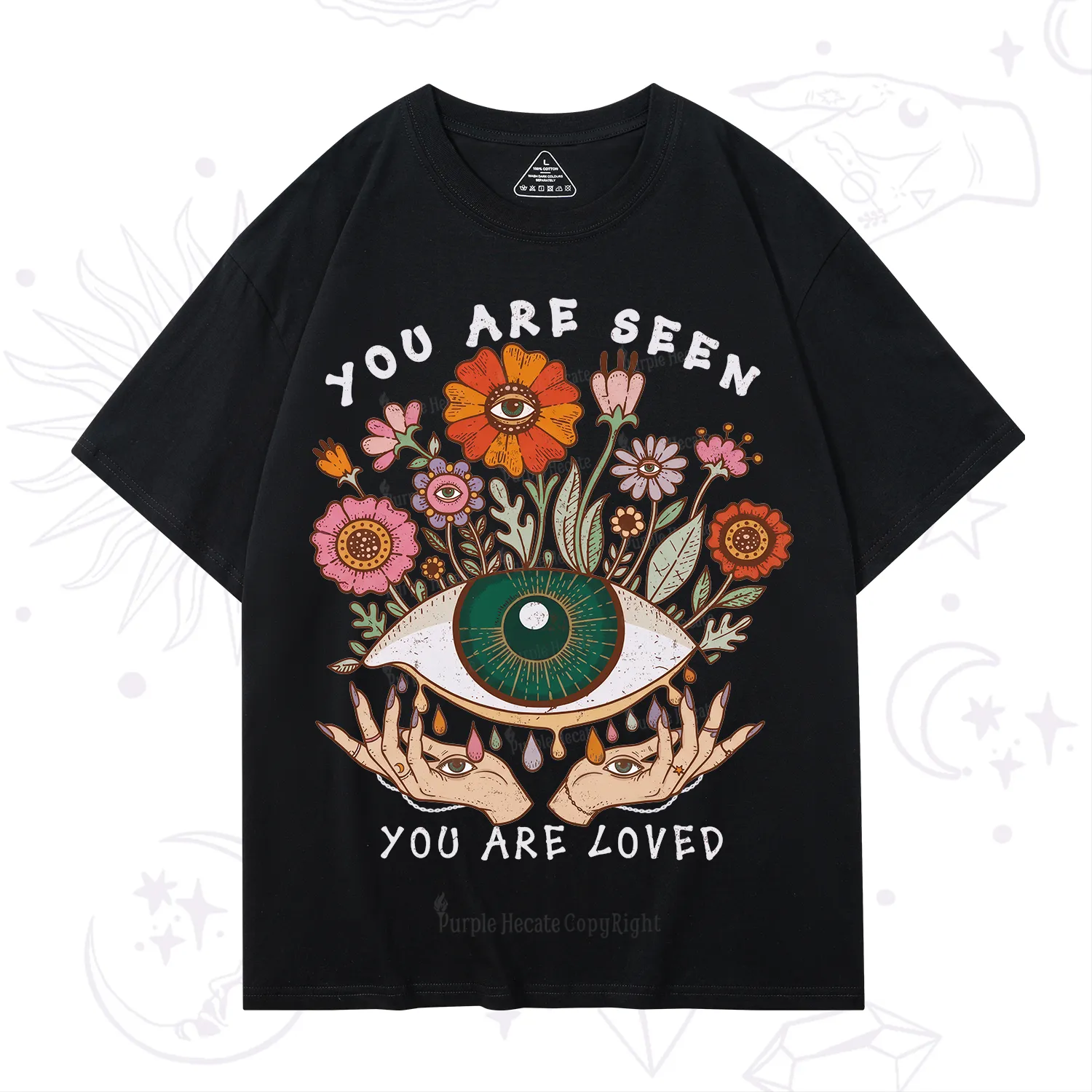 Purplehecate You Are Seen You Are Loved T-Shirt