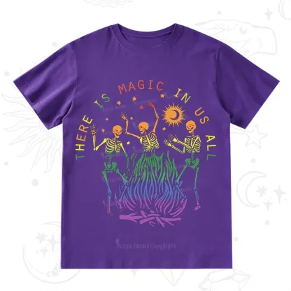 Purplehecate Pride Outfit There is Magic in Us All Back T-Shirt