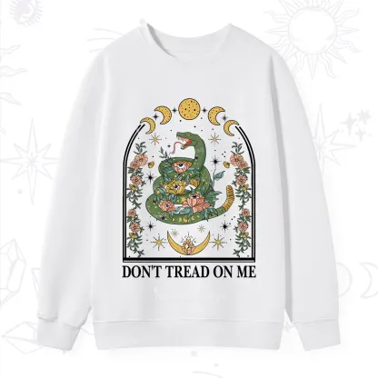 Purplehecate Don't Tread On Me Sweatshirt