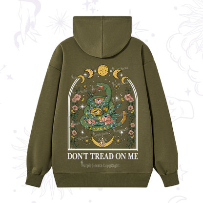 Purplehecate Don't Tread On Me Hoodie
