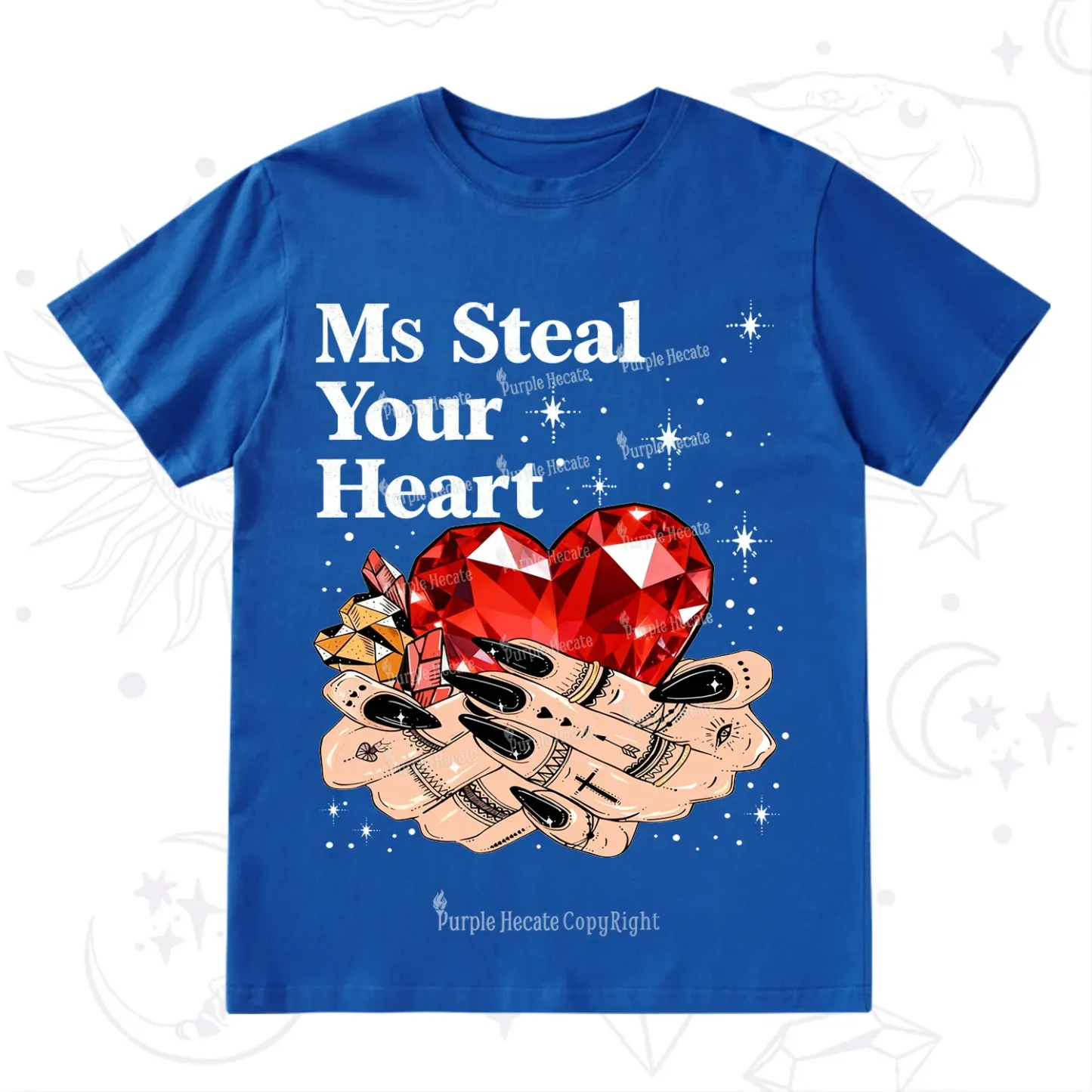 Purplehecate Ms Steal Your Heart Valentine T-Shirt