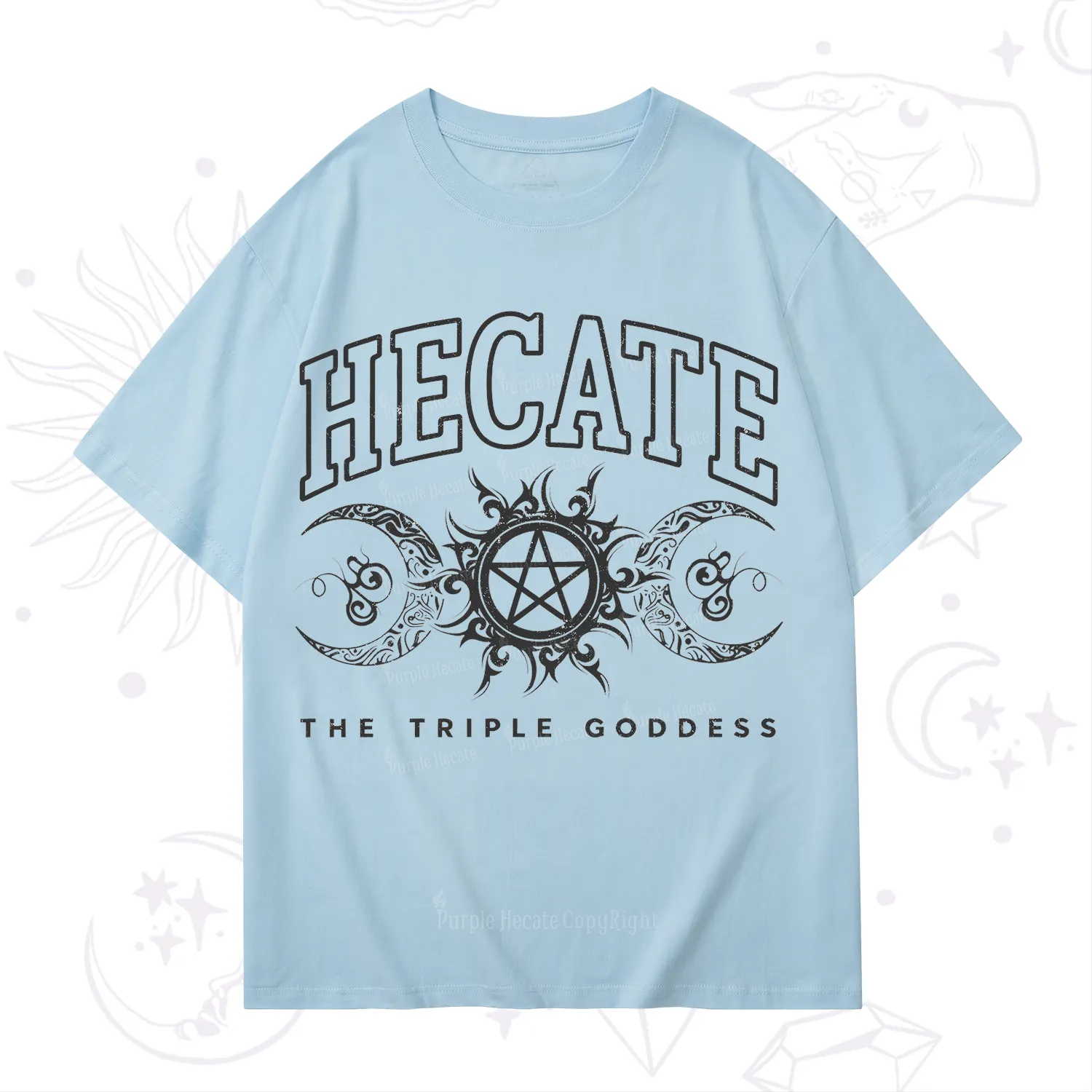 Purplehecate The Triple Goddess Hecate T-Shirt