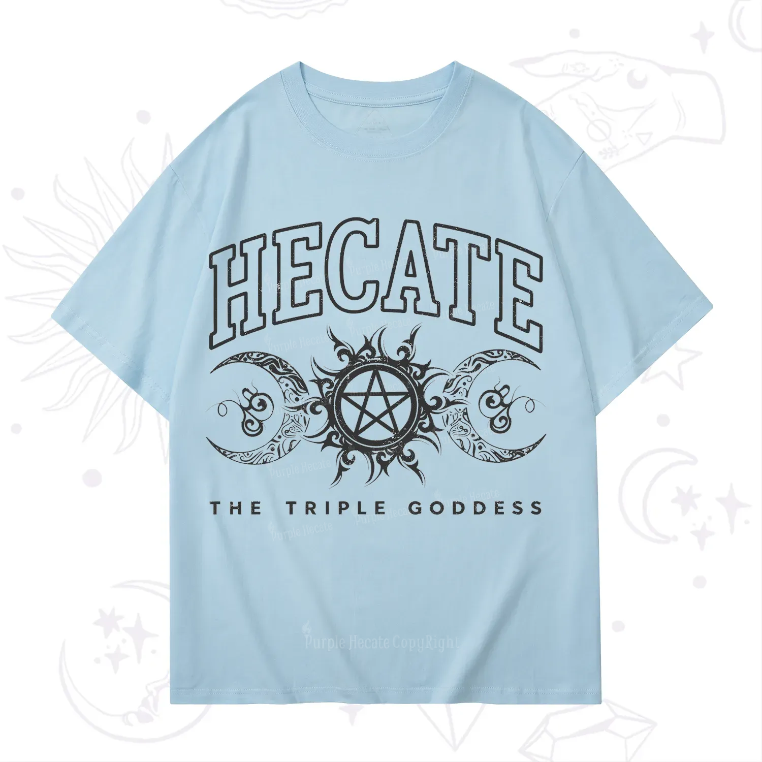 Purplehecate The Triple Goddess Hecate T-Shirt