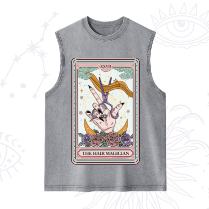 Purplehecate The Hair Magician Tarot Washed Tank