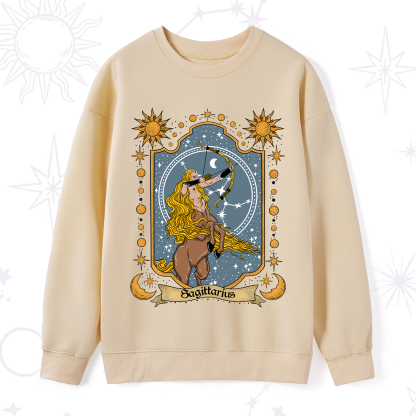 Purplehecate Sagittarius Zodiac Sweatshirt