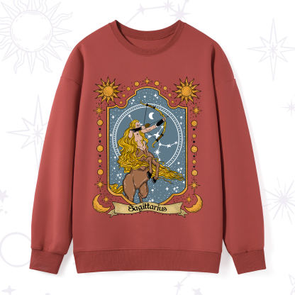 Purplehecate Sagittarius Zodiac Sweatshirt
